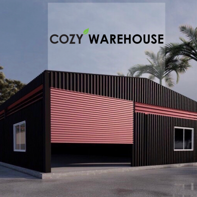 Cozy warehouse square